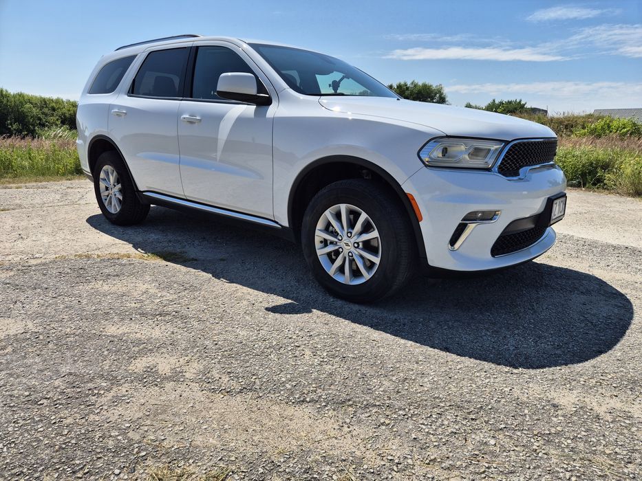 Dodge Durango SXT AWD 3.6 V6 299 KM 2022/2023 | VAT 23% | Leasing | 7 os. | Hak | CarPlay