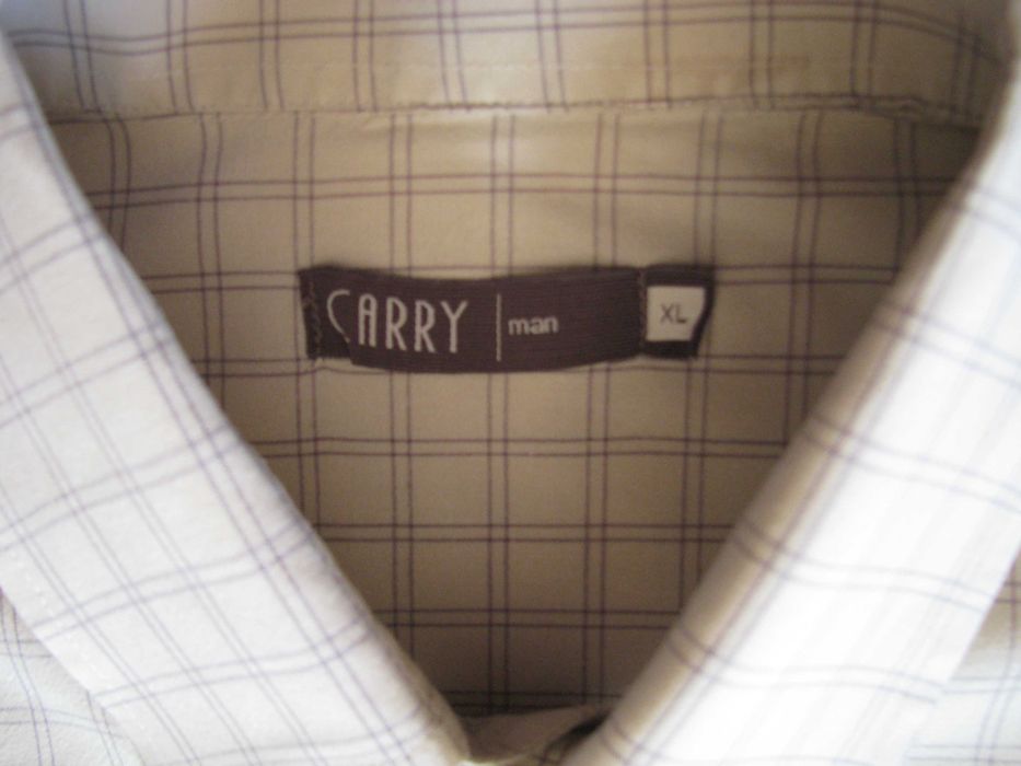 Koszula męska z krótkim rękawem,  XL Carry Man