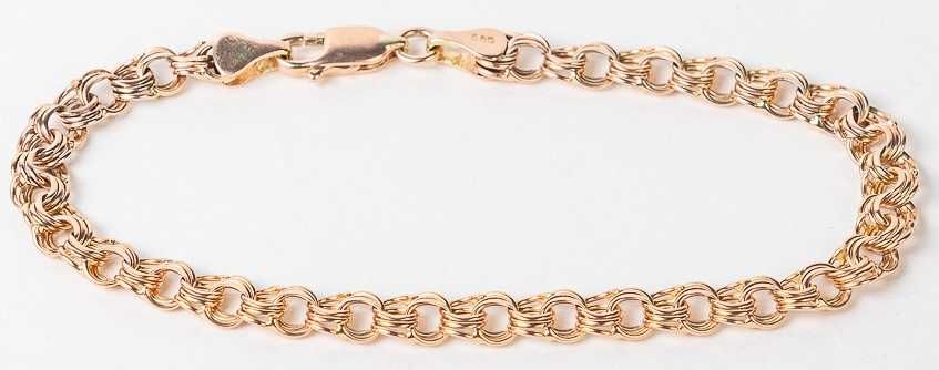 Złota Damska bransoletka 585 11.20g