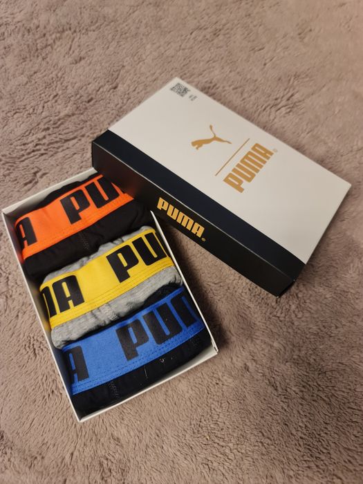 Bokserki Puma 3pak M L XL XXL