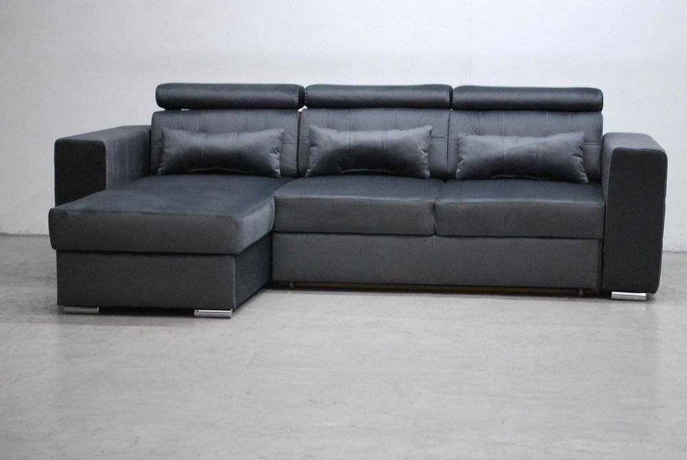 PXT NOWOCZESNY NAROŻNIK z funkcja spania pojemnik M92 kanapa, sofa,