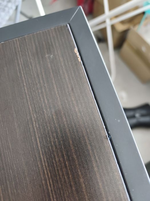 Regał Ikea metal szkło