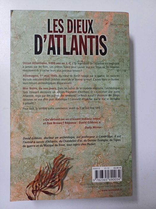 David Gibbins - Les dieux d'atlantis