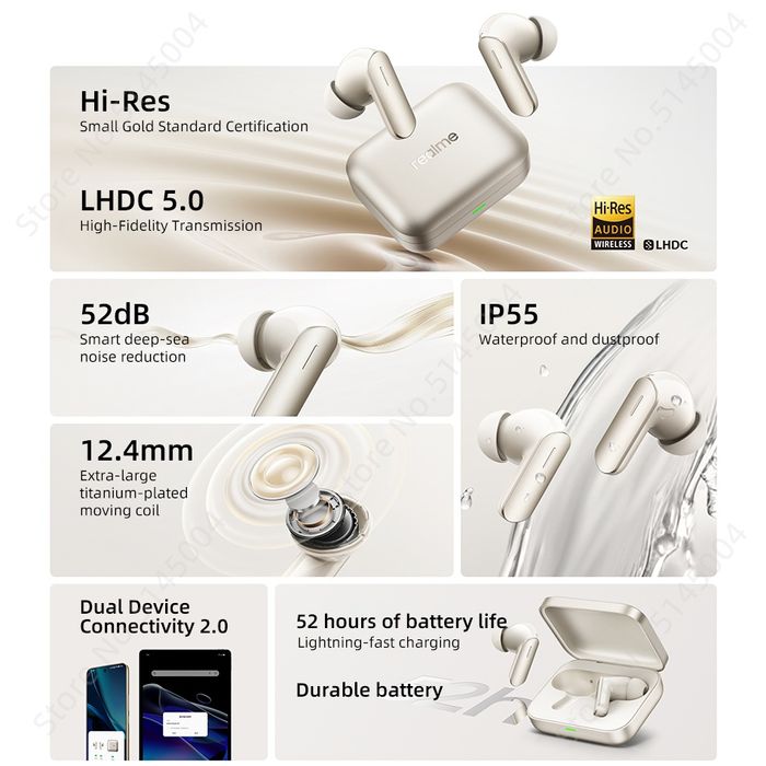 Наушники Realme Buds Air7 global version