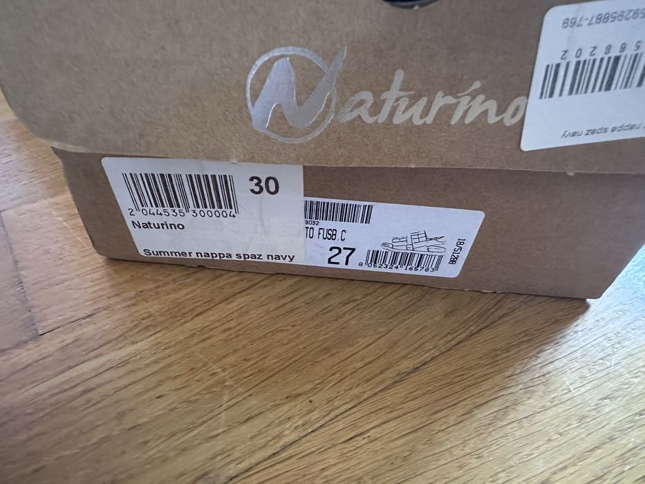 Босоніжки на хлопчика  Naturino