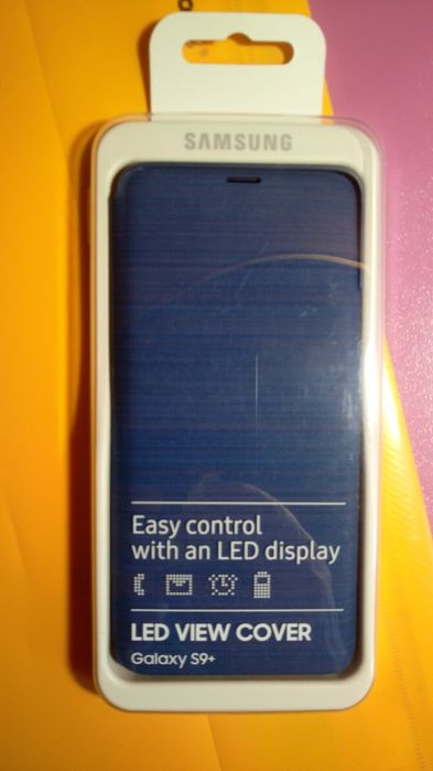 LED-чехол для смартфона Samsung Galaxy  S9+ (с тестовым аккумулятором)