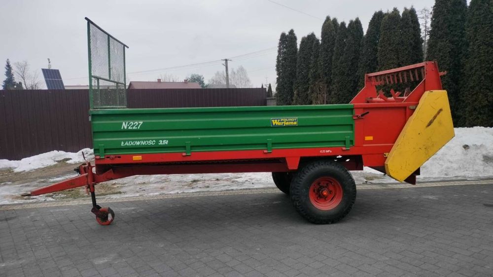 Rozrzutnik obornika Warfama  3,5 tony z 2000 r nowy.