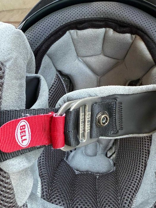 Capacete BELL MAG-9 Preto MATE + SENA Intercomunicador