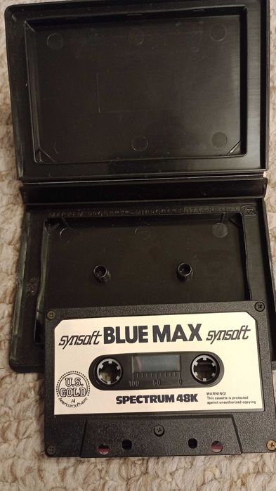 Gra Blue Max dla ZX Spectrum 48kb w plastikowym pudełku