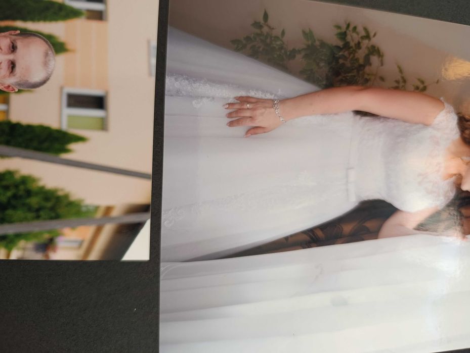 Suknia ślubna biala