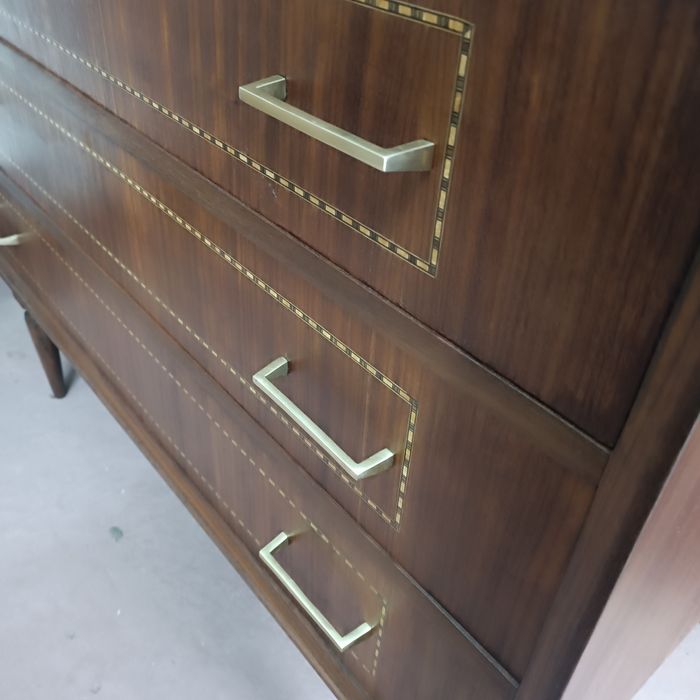 Cómoda vintage com 3 gavetas