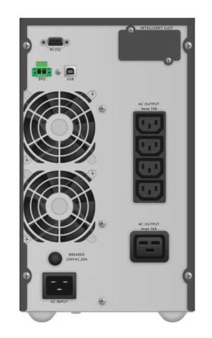 ДБЖ безперервної дії (Online) PowerWalker VFI 3000 TG (10122043)