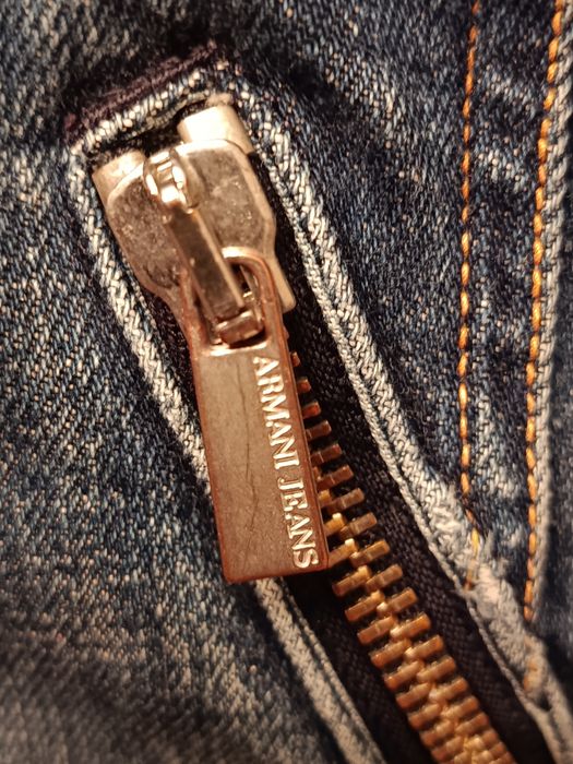 Kurtka damska, ramoneska, dżins. Armani