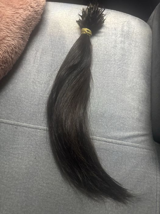 Wlosy naturalne slowiańskie proste  1B beauty for you 40 cm 59 50 gram