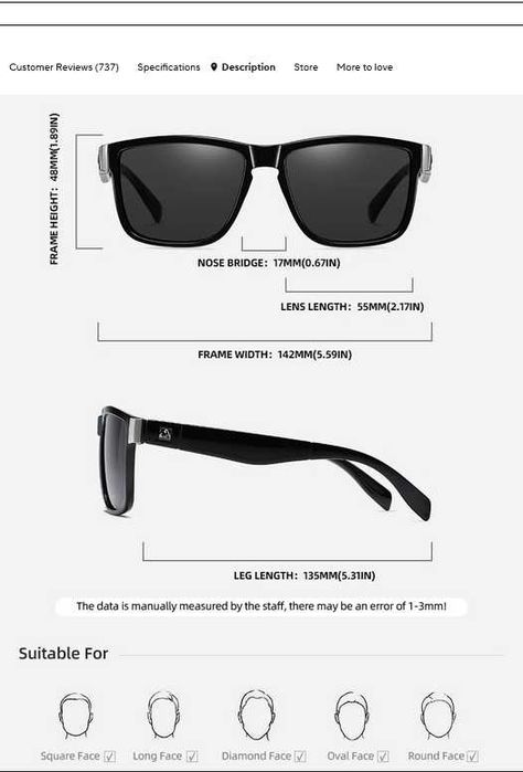 Oculos de Sol Quisviker UV400 Haste Vermelha