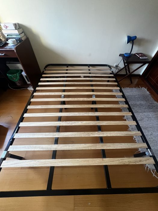 Estrado cama com pés + Colchão EMMA