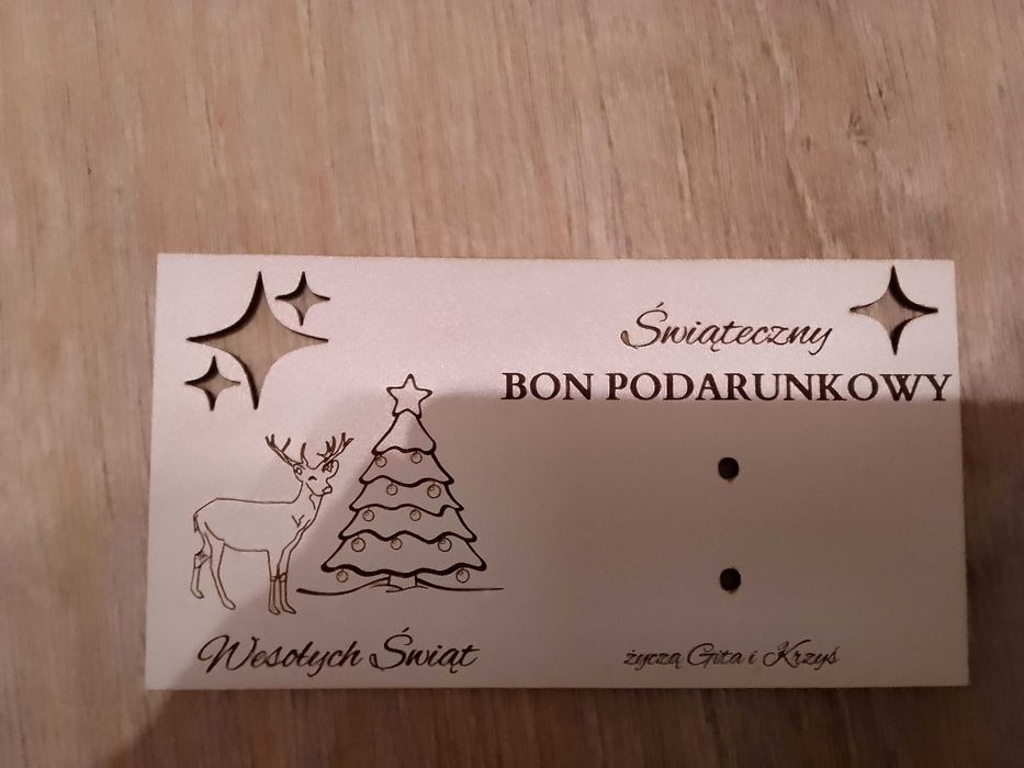 Bon podarunkowy baza