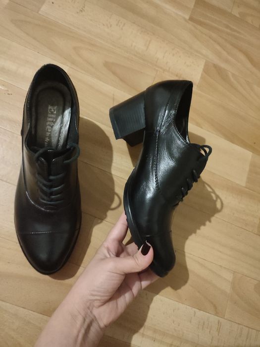 Продам ботинки туфли весна -осень женская натуральная кожа р 37