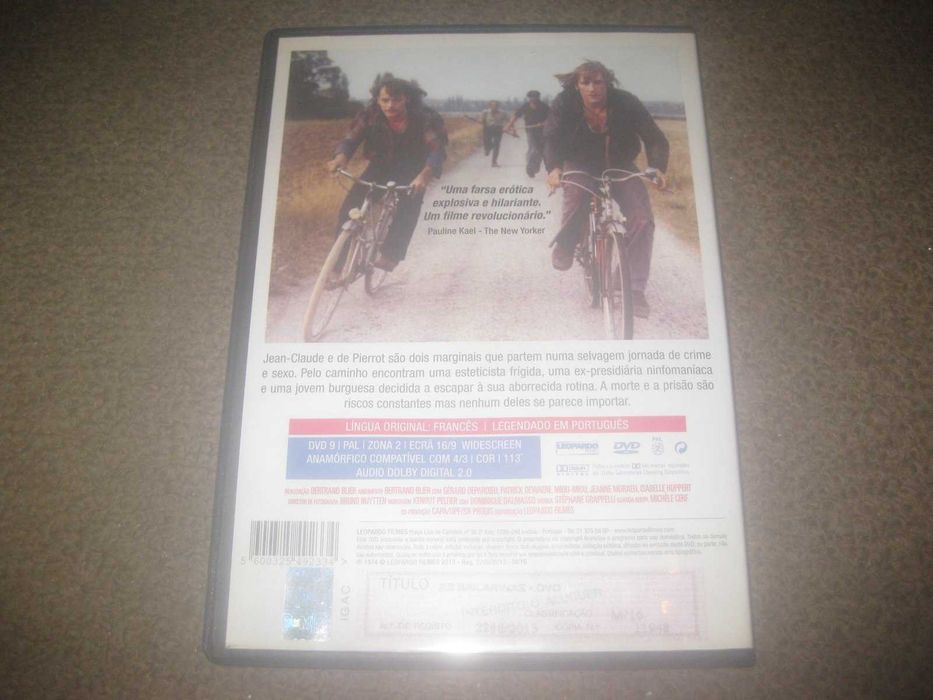 DVD "As Bailarinas" com Gérard Depardieu