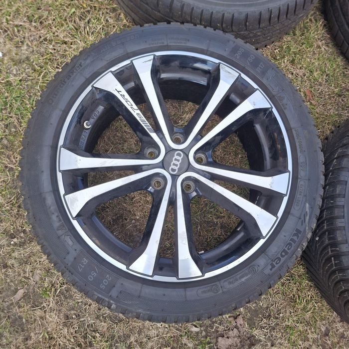Alufelgi 17 5x112  audi seat wv ładne