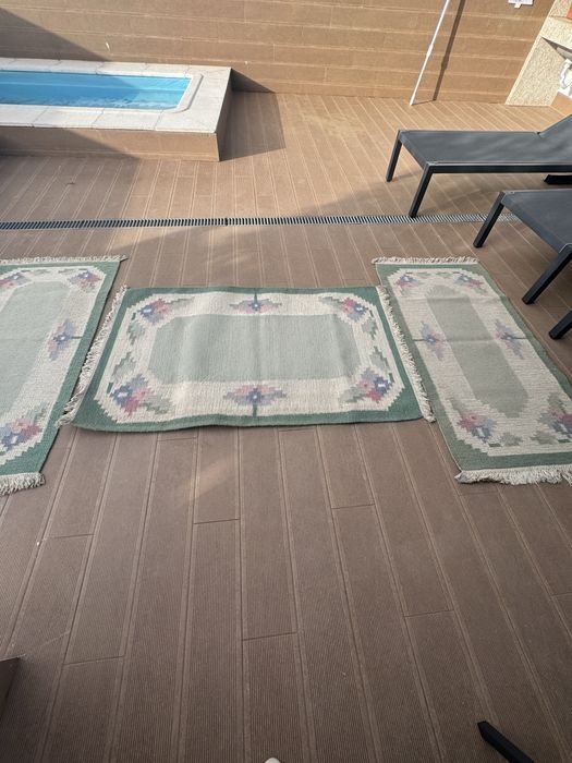 Conjunto de 3 tapetes de quarto