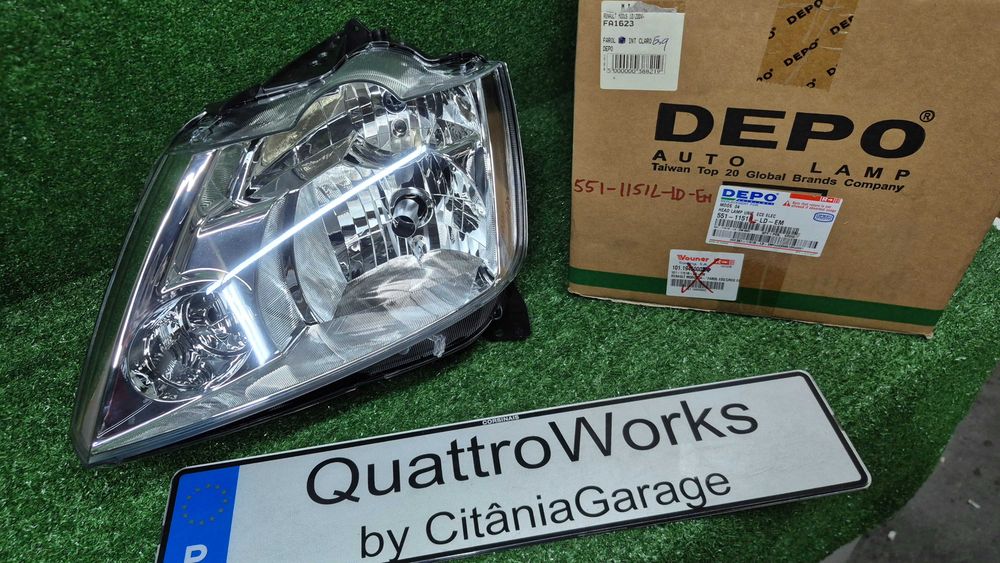 Otica Farol Esquerdo Renault Modus Grand Modus 2004 a 2008 551.1151L-LD-EM NOVO