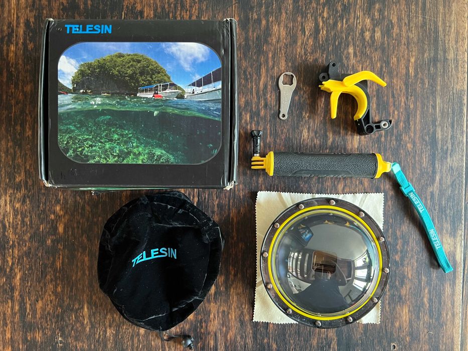 TELESIN Dome Port 6'' : Caixa Subaquática