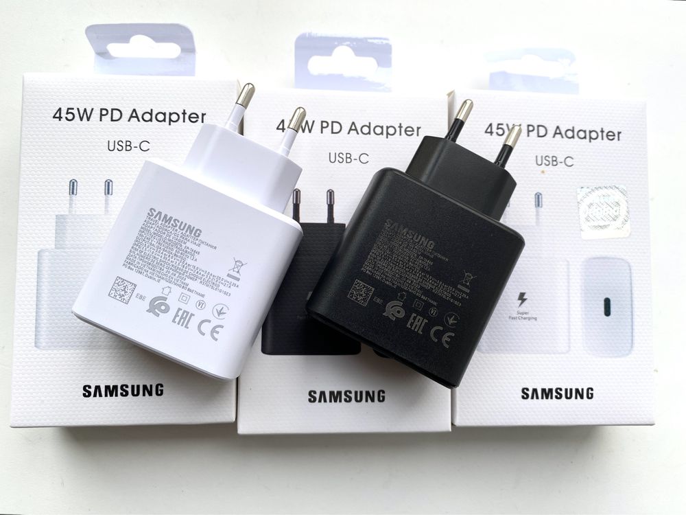 Швидка зарядка Samsung 45W/быстрая зарядка Самсунг 45Вт: 280 грн ...