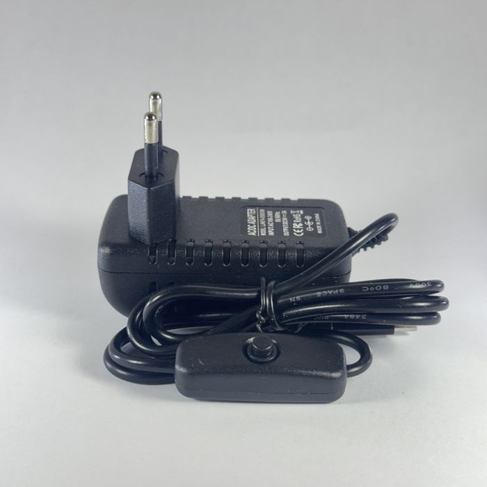 Блок живлення 5V 3A USB-C для Raspberry Pi 4 (з вимикачем)