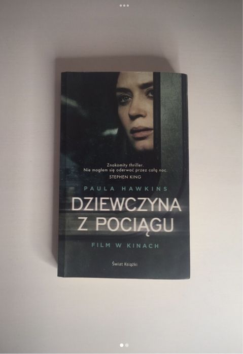 Książka „dziewczyna z pociągu”