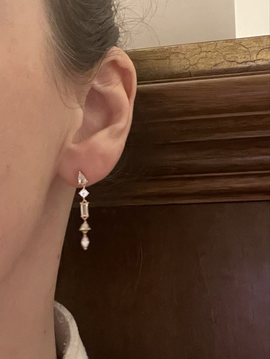 Kolczyki Rachel Zoe nowe -srebro 925