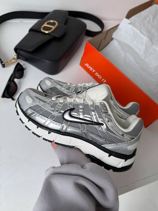 ТОП ‼️ Кросівки Nike P-6000 Silver Metallic