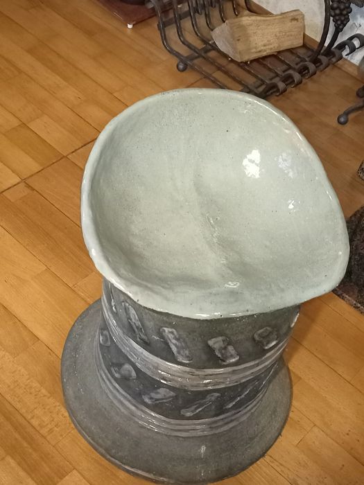 Stolik + 2 fotele meble CERAMIKA Współczesna Sztuka Polska