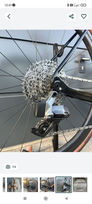 Rower accent grawel karbon