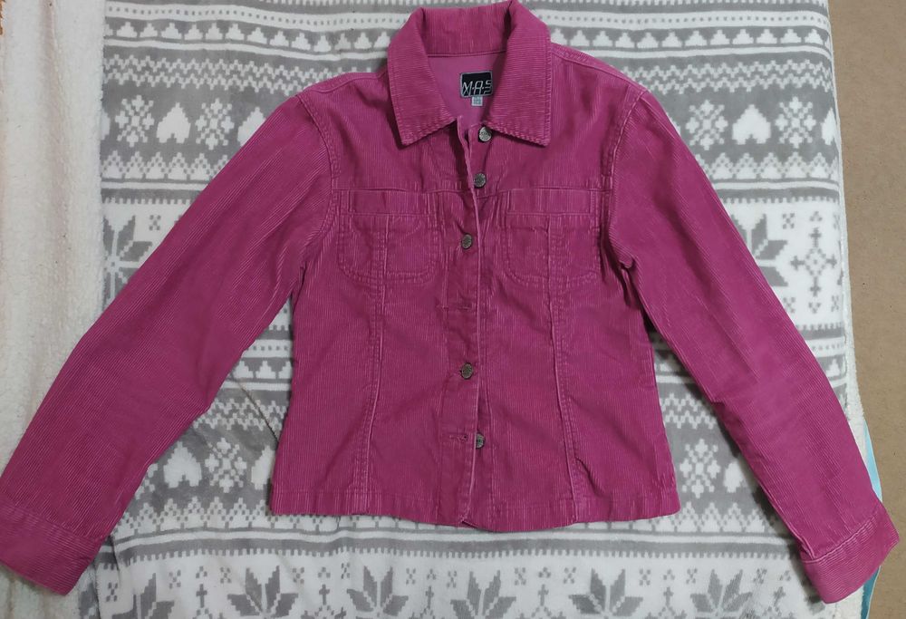 Піджак вельветовий для дівчинки 10-12 років