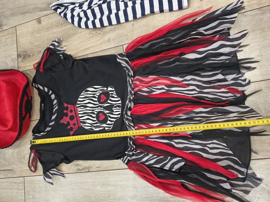 Strój piratka z kapeluszem