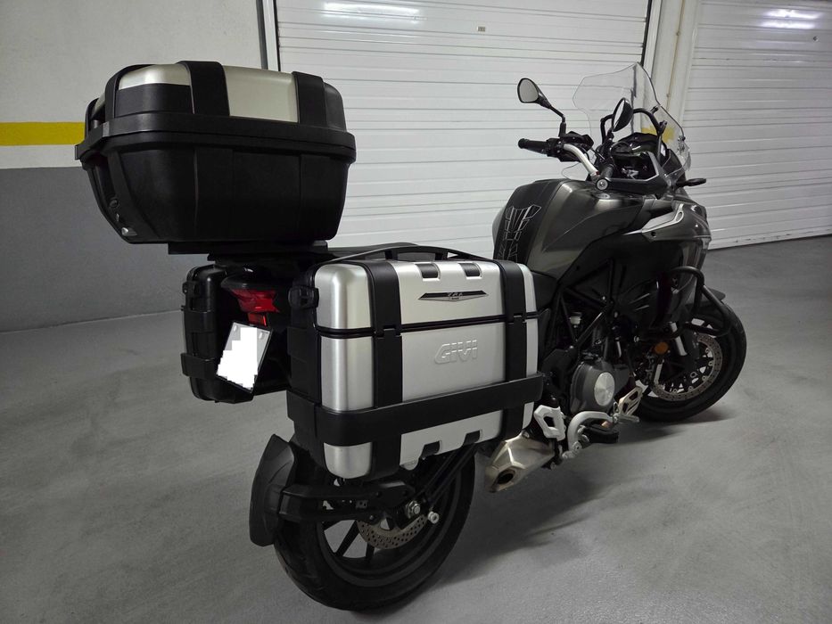 Benelli TRK502, 35KW/carta A2, 2017 e 9000km