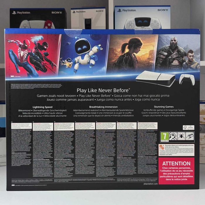 Консоль Sony PS 5 Slim Digital Edition 825GB White Нова Приставка