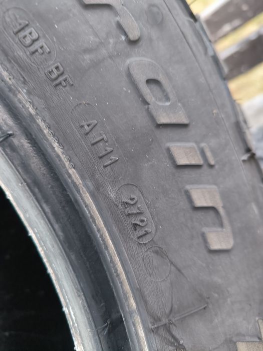 Opony terenowe 33" AT 285/70/17 BfGoodrich, 2021r. 9mm 4szt