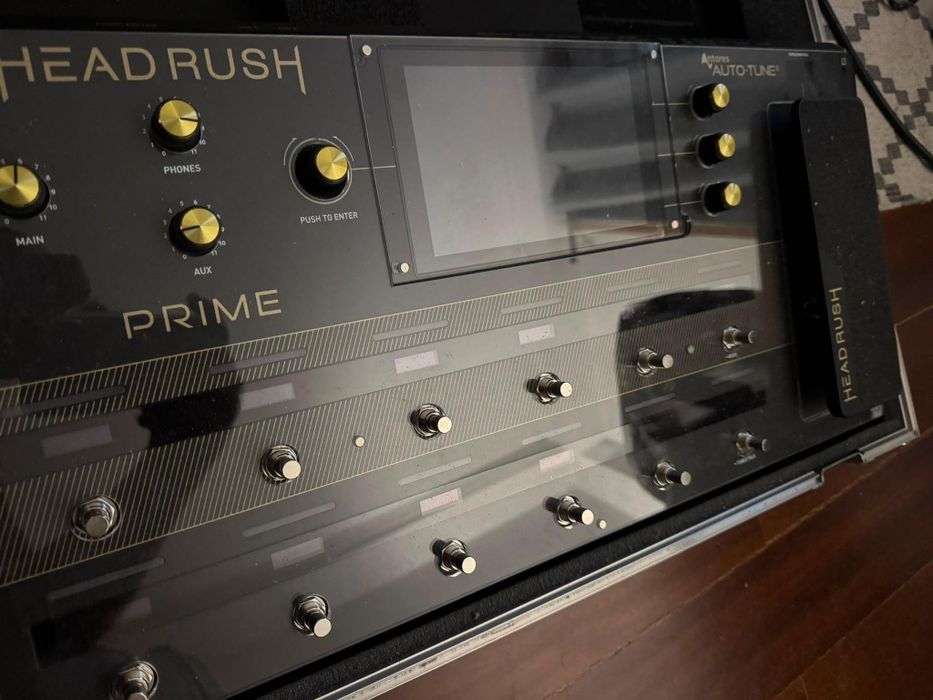 Headrush Prime com Case+Acrílico