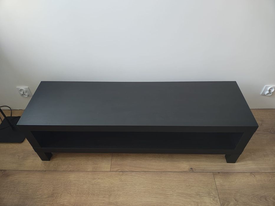 Stolik  RTV IKEA czarnobrąz