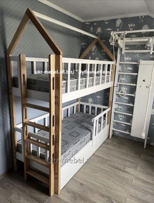 Кровать двухярусная «Синди4» , ліжко двоповерхове