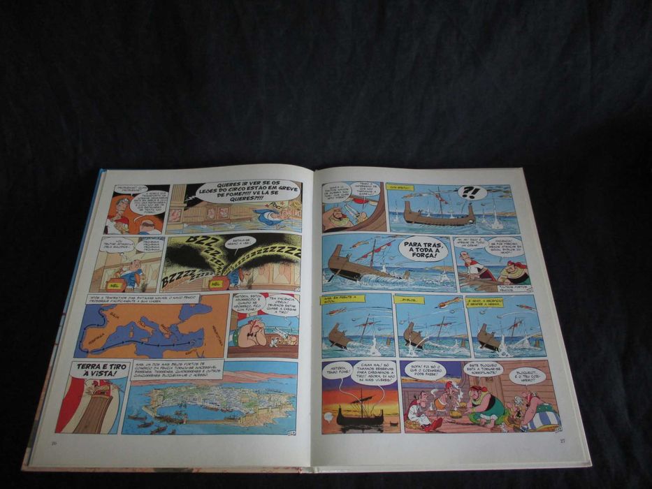 Livro BD A Odisseia de Astérix Goscinny e Uderzo