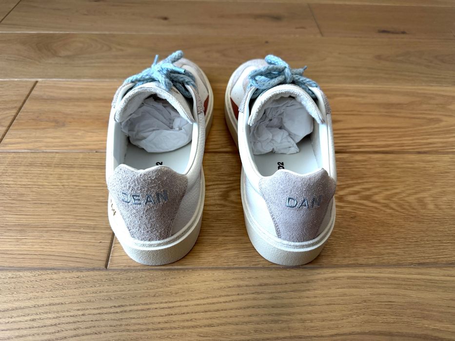 Dsquared2 Rider Męskie Sneakersy Biało-Beżowe 43