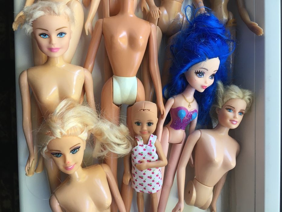 Лот кукол Китай реставрация донорство детали одежда обувь платье кукла