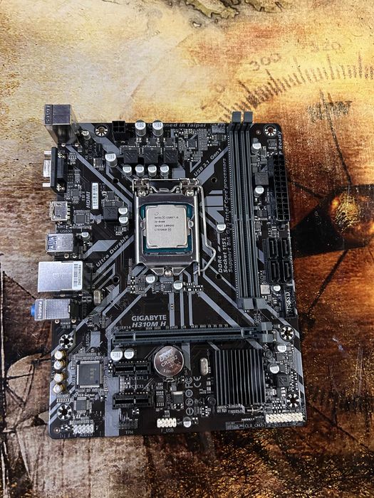 Комплект Intel core i5 8400 + Gigabyte H310M H 6 ядер DDR4