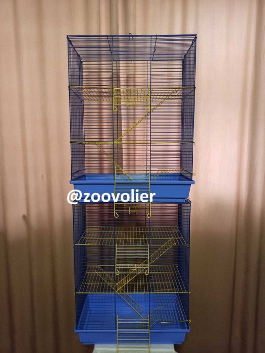 Клетка 47х28х62 см БОНИ 3-этажа клітка для дегу крыс щурів. Новые