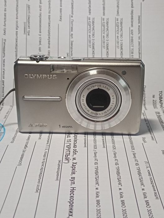 Цифровой фотоаппарат, olympus  x-785.