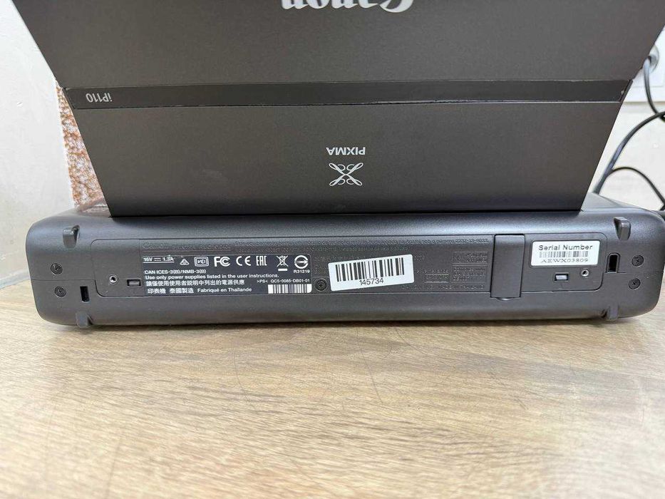 Принтер Canon PIXMA mobile iP110 A4 Wi-Fi БЕЗ Акумулятора