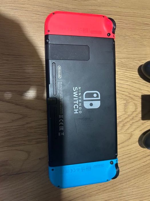 Nintendo Switch red & blue joy-con